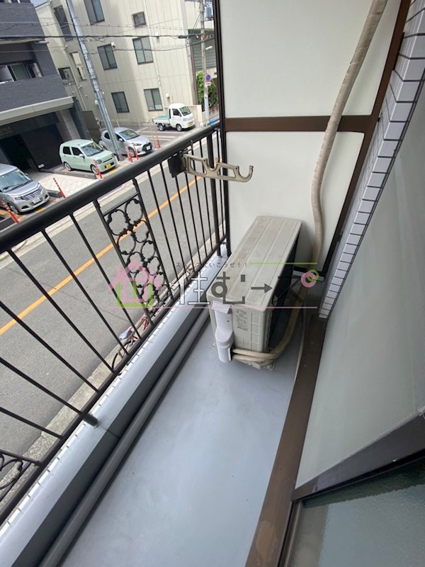 グランドハイツ東小橋 ベランダ