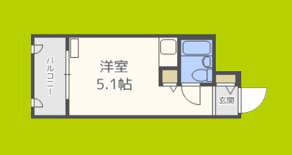 朝日プラザ天王寺西パサージュ 間取り