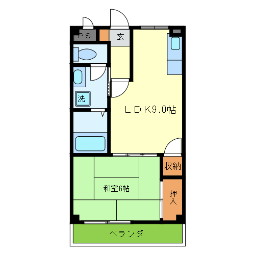 ルミエールハイツ守口 間取り