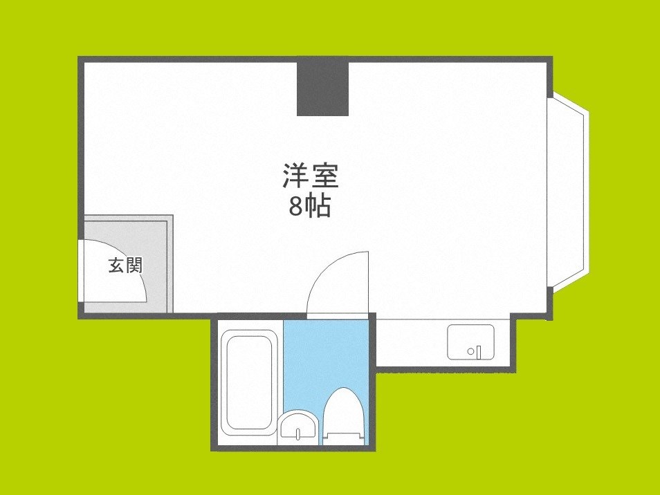 フォーリーブスイン上本町 間取り
