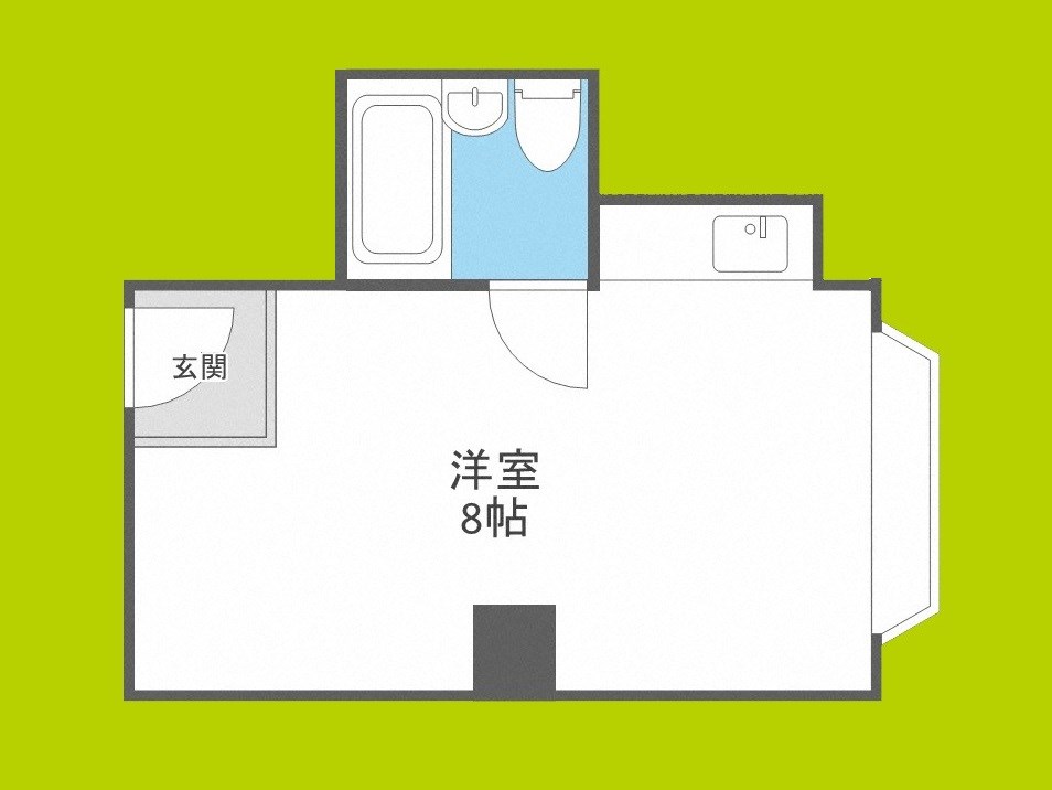 フォーリーブスイン上本町 間取り