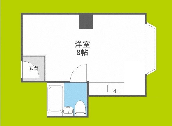 フォーリーブスイン上本町 間取り