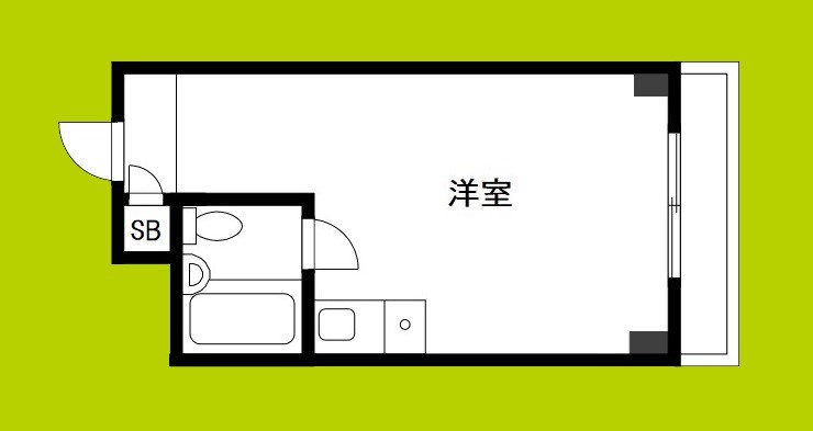 グランドハイツ東小橋 間取り