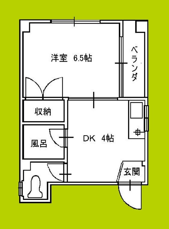 アーバンフラット長谷川 間取り