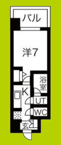 スプランディッド難波Ⅲ 間取り