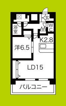 スプランディッド難波Ⅲ 間取り