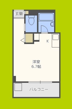 サンパールⅡ 間取り
