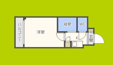 GOパレス森ノ宮 間取り