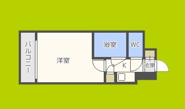 GOパレス森ノ宮 間取り