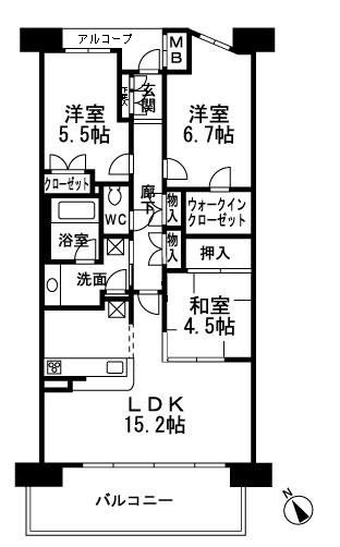 なかもずアイランズ 間取り