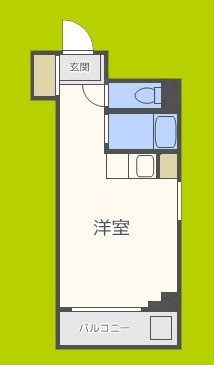 シティーハウス天王寺 間取り