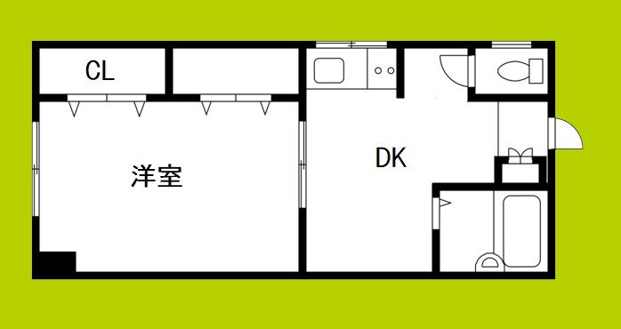 大正橋第1ビル 間取り