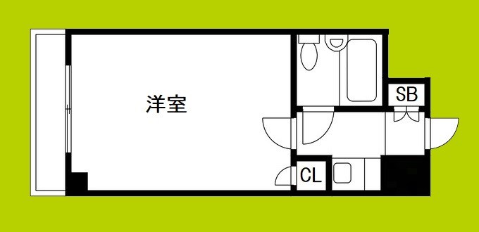 ウィークリーグリーンインなんば 間取り