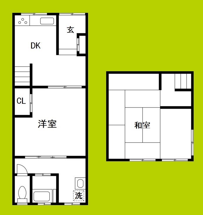 小路東3丁目戸建 間取り