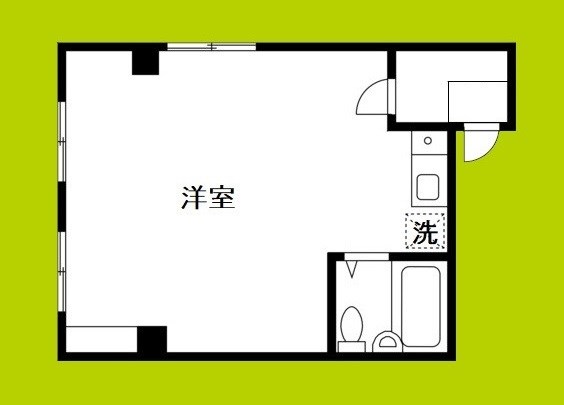 エイチ・ツーオー第3ビル 間取り
