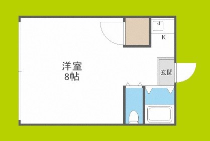 奥内土佐堀マンション 間取り