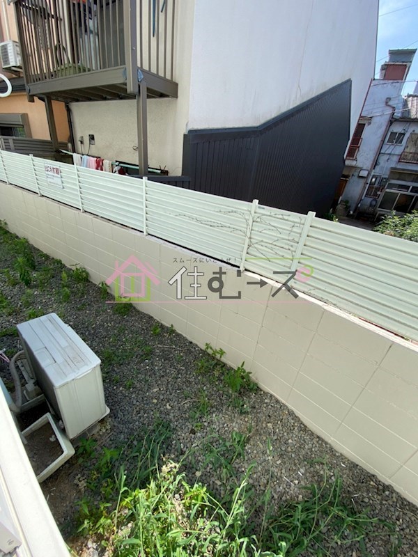 オリーブ玉造 ベランダ