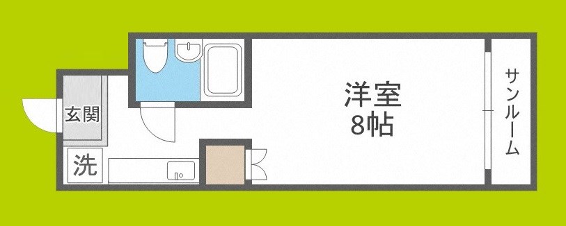 奥内土佐堀東マンション 間取り