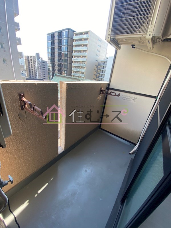 オーキッドコート北堀江 ベランダ
