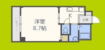 グランド恵美須 間取り