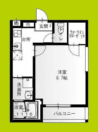 フジパレス立花駅北 間取り