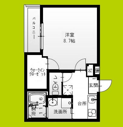 フジパレス立花駅北 間取り