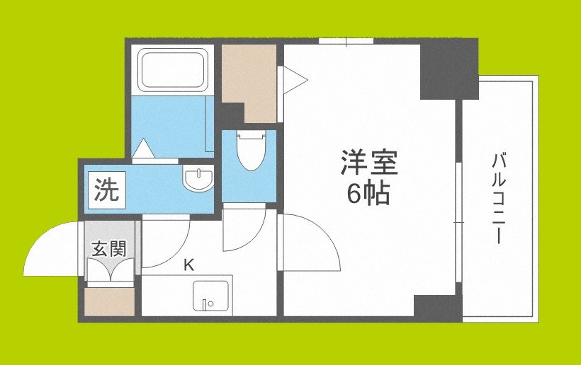 エスリード大阪ドームCERCA 間取り