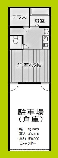 加島ガレージハウス 間取り