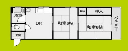 高尾マンション 間取り