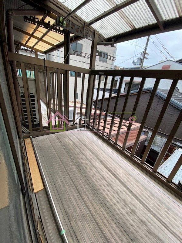 大今里南6丁目貸家 ベランダ