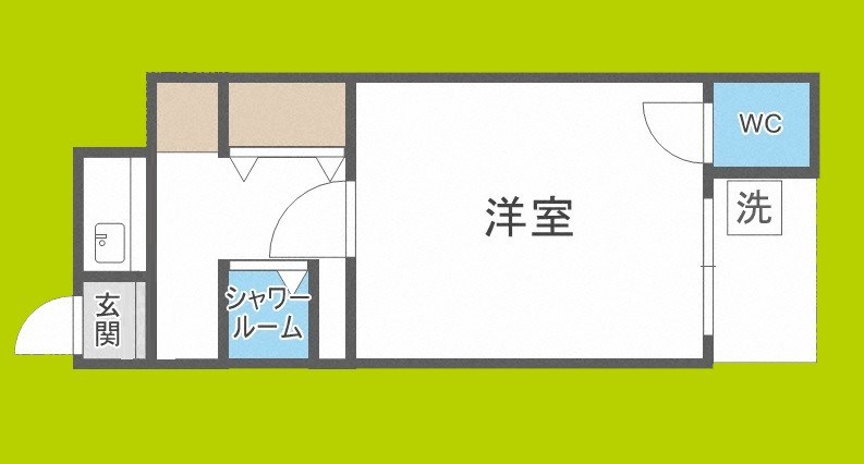 長橋ハイツ 間取り
