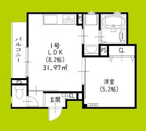クリエオーレ北条 間取り