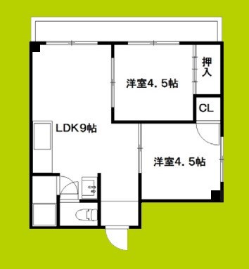 ヴィラナリー豊里 間取り