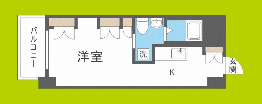 ラナップスクエア難波Ⅱ 間取り