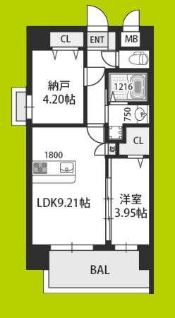 グランステディ城東中央 間取り