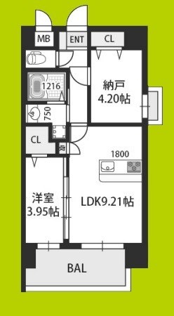 グランステディ城東中央 間取り