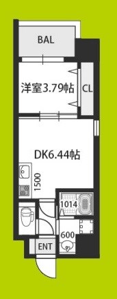 グランステディ城東中央 間取り