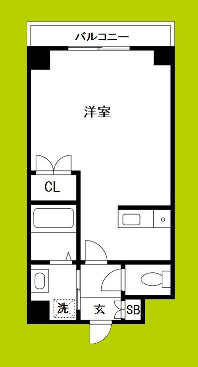 アスヴェル心斎橋東ステーションフロント 間取り
