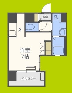 エイペックス南堀江 間取り