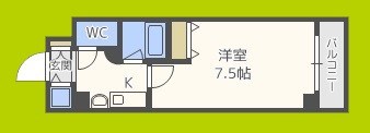 クレアートアドバンス大阪城南 間取り