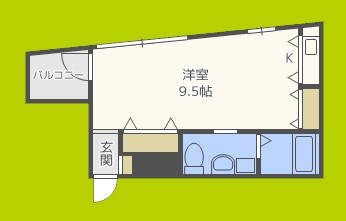 トゥリオーニEBISU 間取り