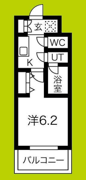 スプランディッド難波 間取り