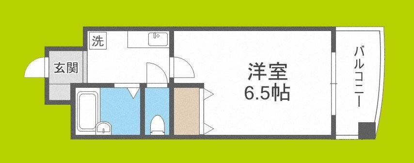 アブレスト桜川 間取り