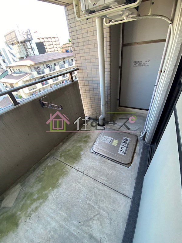 アブレスト桜川 ベランダ