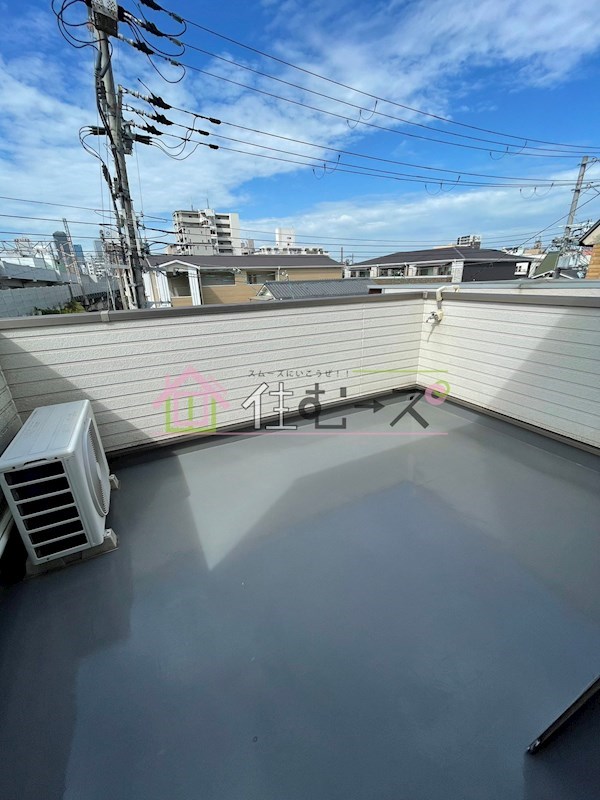 鴫野東2丁目戸建 ベランダ