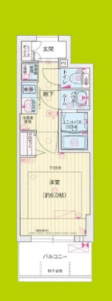 プレサンス塚本アクミリオン 間取り