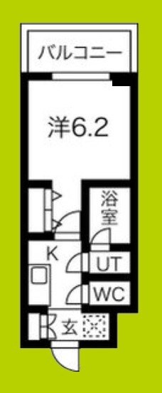 スプランディッド難波 間取り