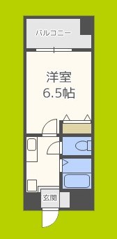 アブレスト桜川 間取り
