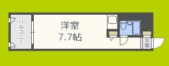 メビウス天王寺西レジデンス 間取り