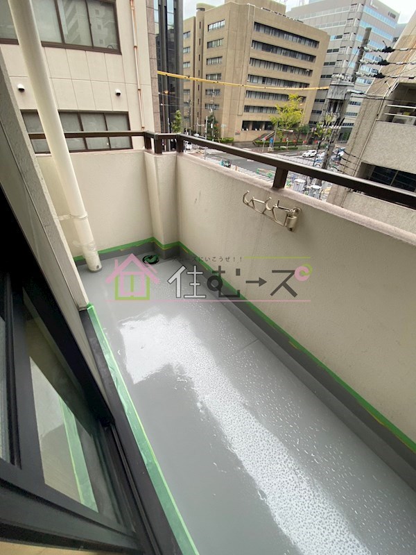 コスモリード大阪本町 ベランダ